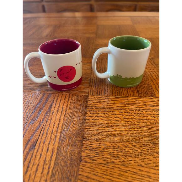 Starbucks espresso mugs set of two Spain and Madrid - Picture 3 of 5